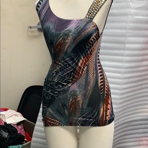 Vintage Y2K Baby Phat Ladies Top Sleeveless XS